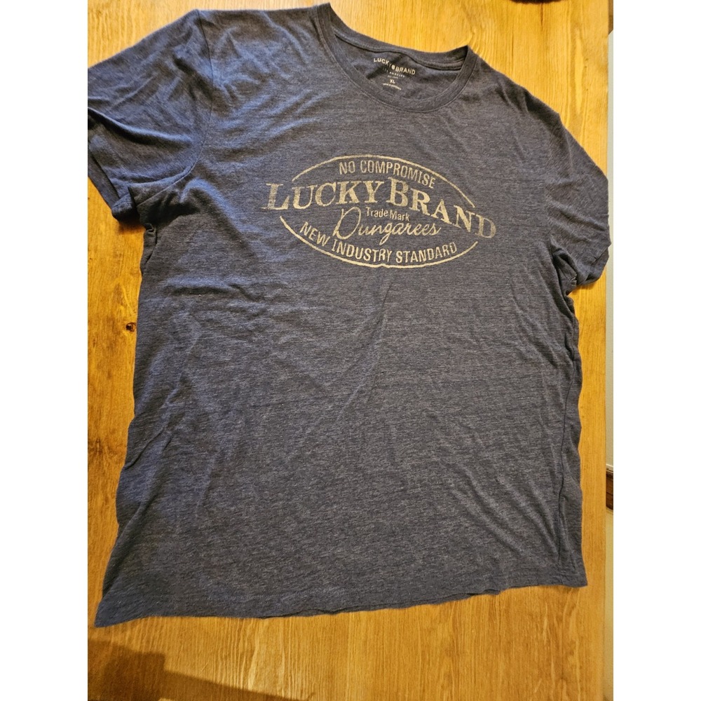 😃Lucky Brand SUPER SOFT Short Sleeve Men T-Shirt XL X Large PRISTINE